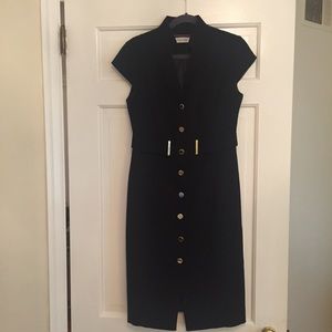 Calvin Klein Black Career Dress