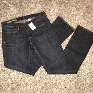 NWT J. Crew women's matchstick. jeans. Size 28