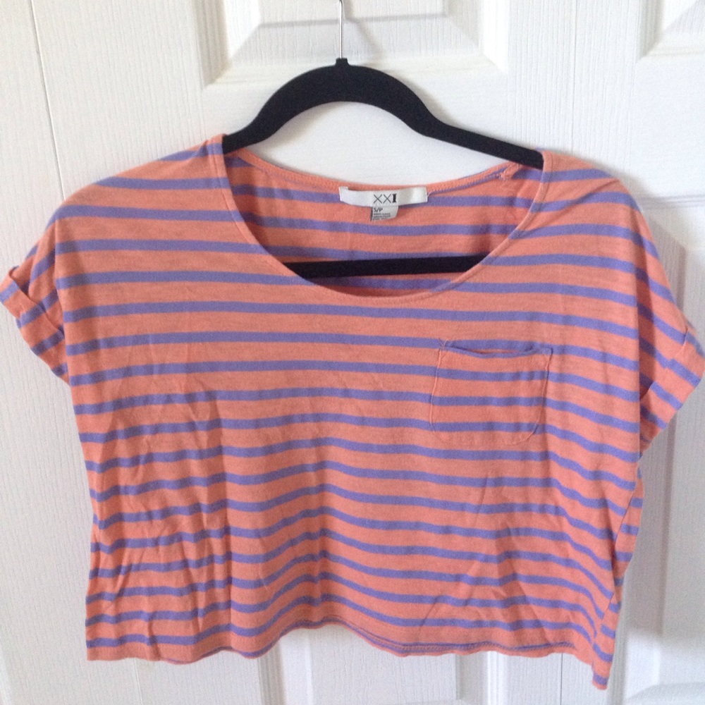 Stripped crop top