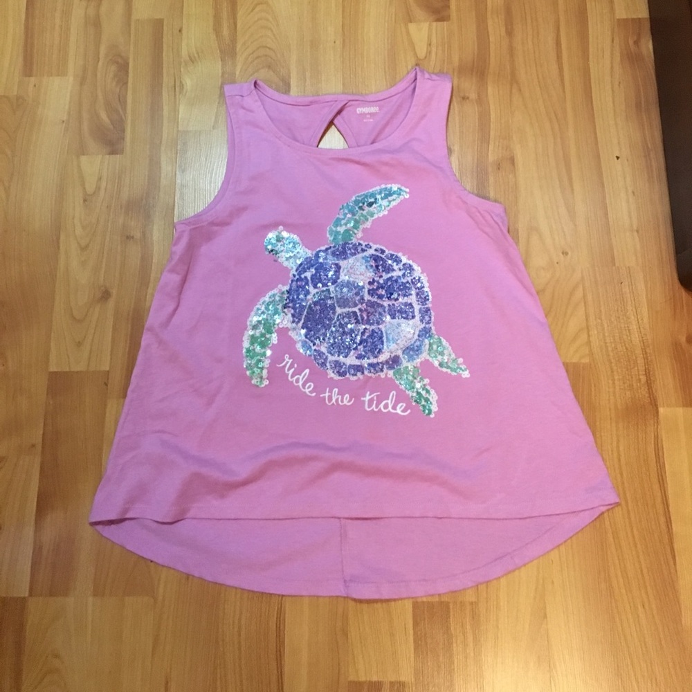 Gymboree tank with sea turtle