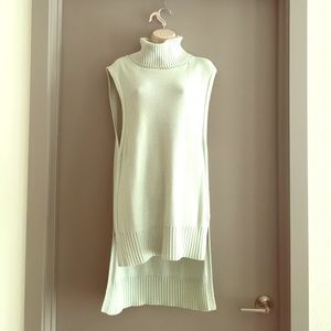 Mint green transition sweater!