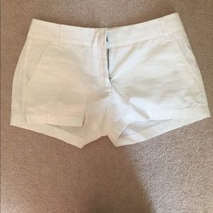 Jcrew white shorts