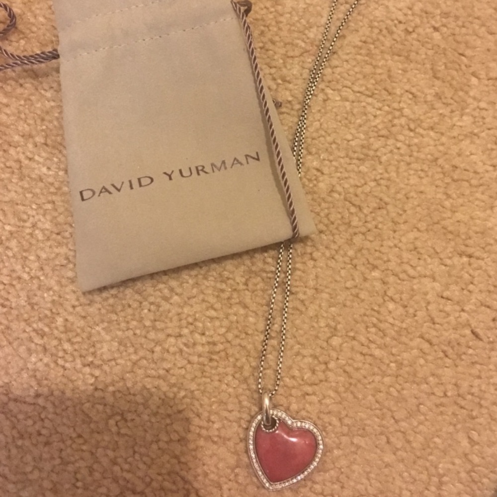 David yurman heart necklace