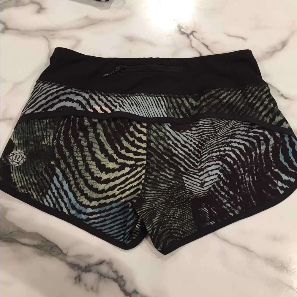 Lulu Lemon Exclusive Seawheeze 2016 Speed Shorts