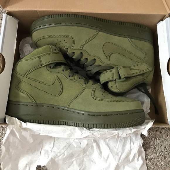 nike air force 1 legion green