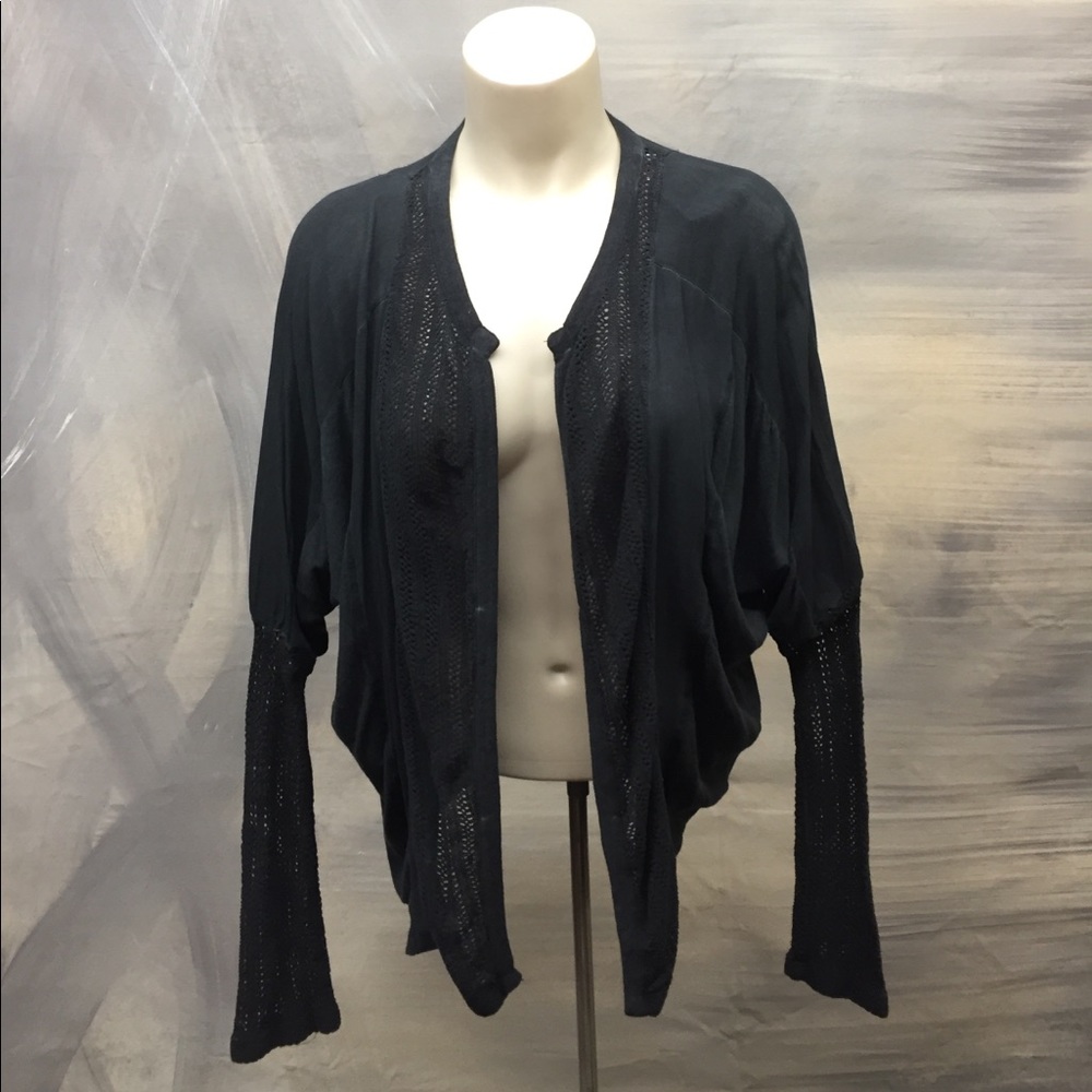 Charcoal Gray Lightweight Cardigan