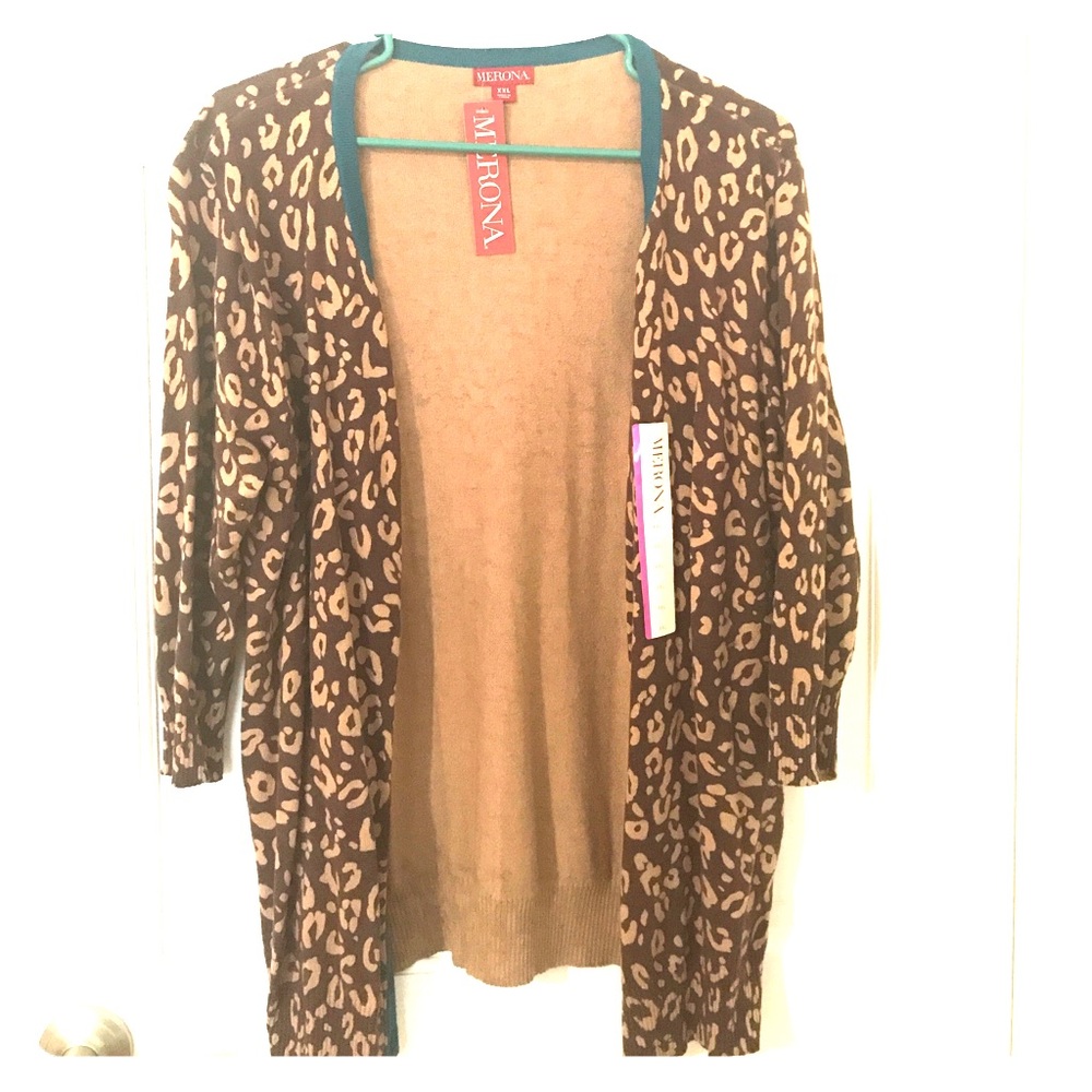 NWT 🎉 Leopard Print Cardigan