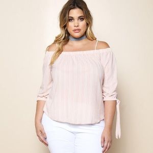 Off the shoulder blouse