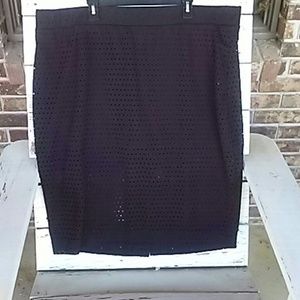 Torrid black pencil skirt.