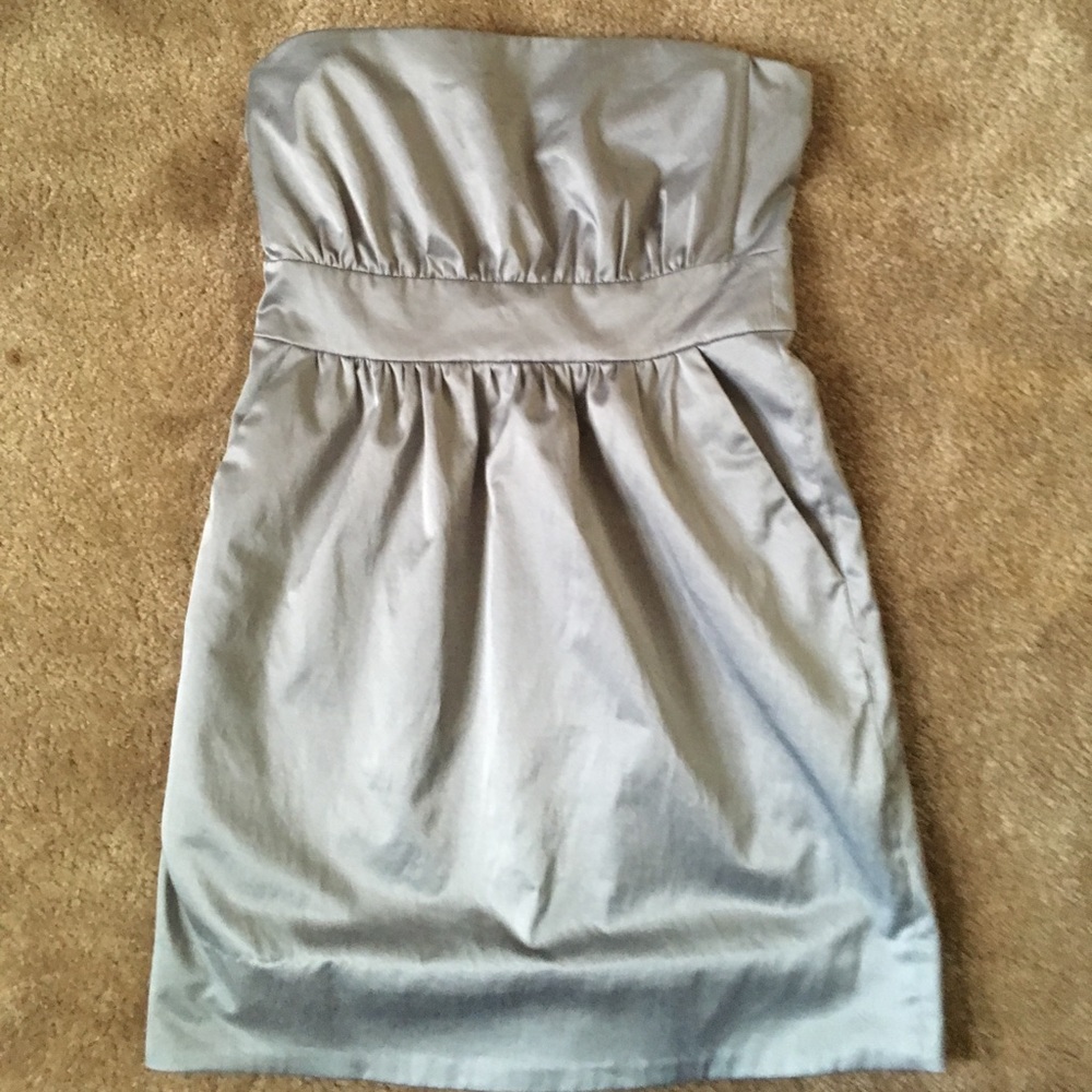 BCBG Girls strapless cocktail dress