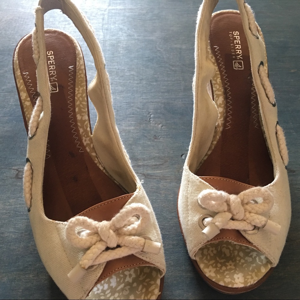 Sperry Top-Sider Boat Wedge Slingback Shoe