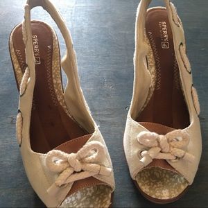 Sperry Top-Sider Boat Wedge Slingback Shoe