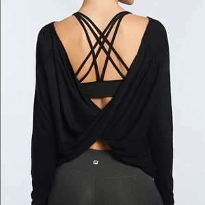 NWOT Fabletics switchback tee