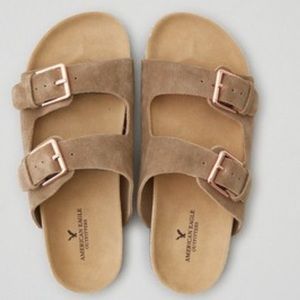 AEO double buckle sandals ✨