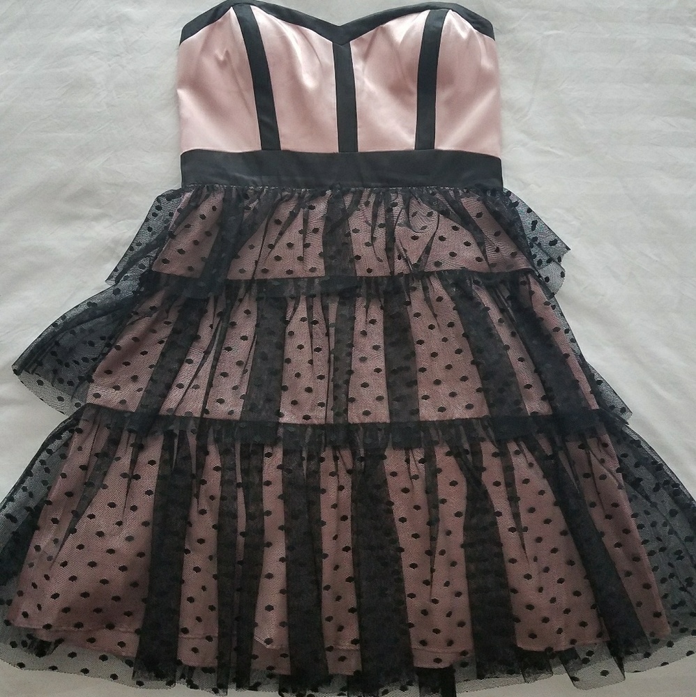 Fun and flirty strapless dress