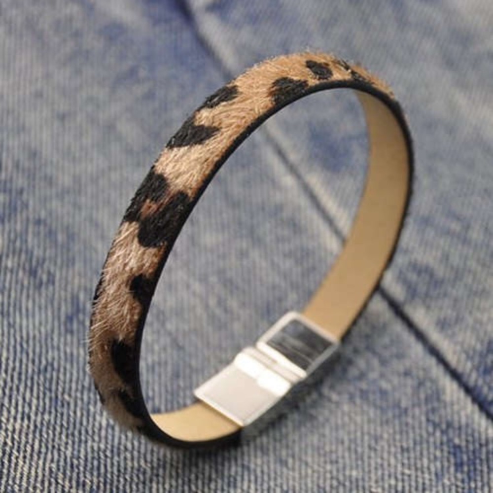 Faux Leather Bracelet