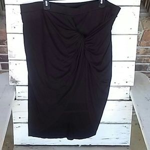Torrid black pencil skirt