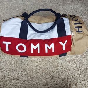 Large Tommy Hilfiger Canvas duffle bag