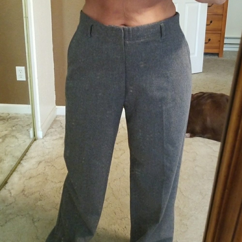 Banana Republic grey trousers