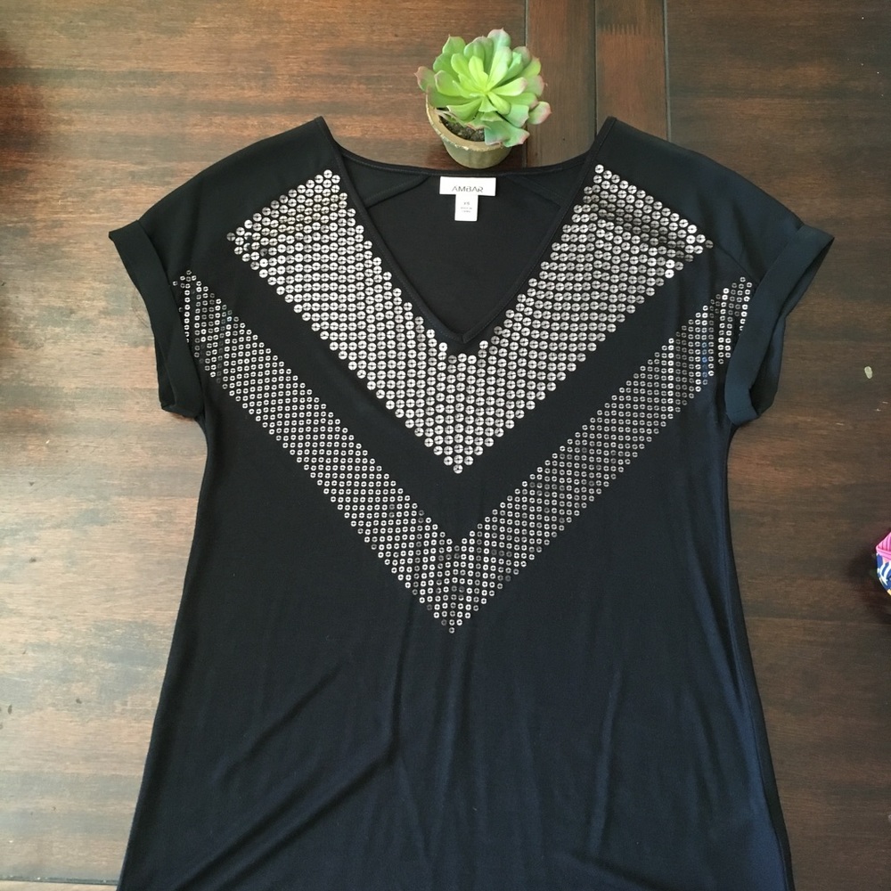 Beautiful Sequined Ambar Blouse
