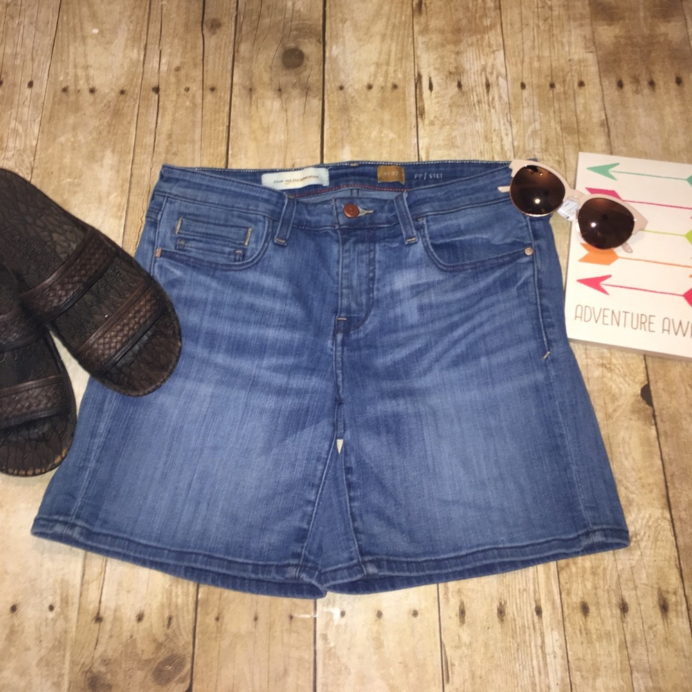 Anthropologie Pilcro and the letterpress shorts