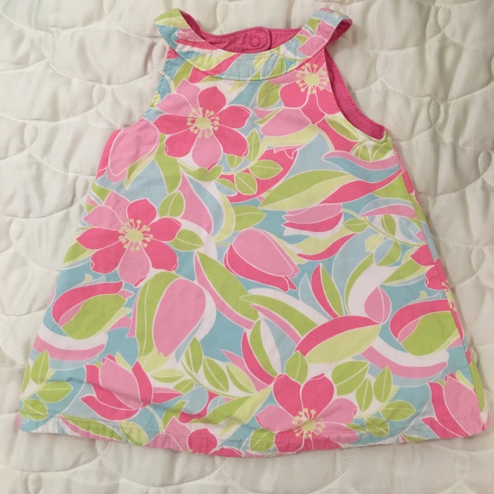 Gymboree Palm Springs reversible dress size 6-9 mo
