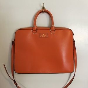 Leather Kate Spade 13 inch laptop bag