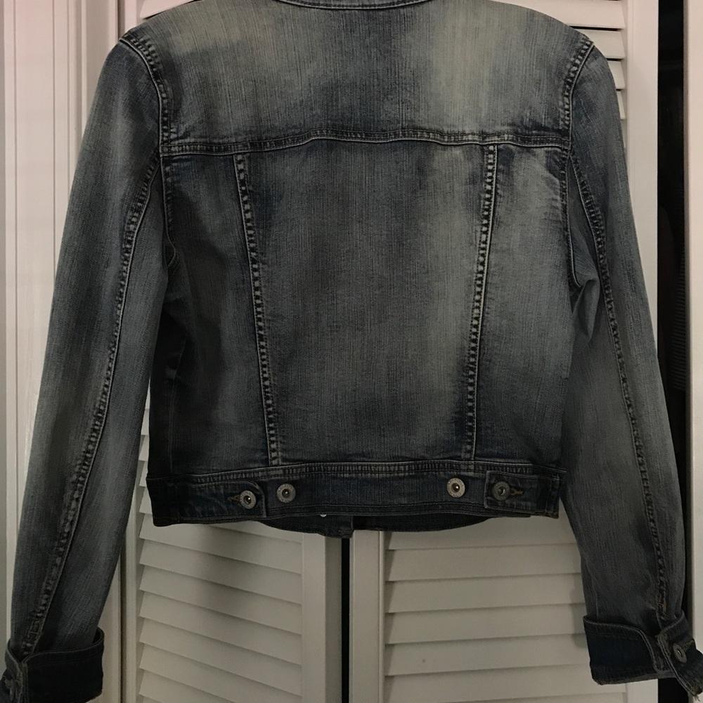 Cropped jean jacket - Picture 4 of 5