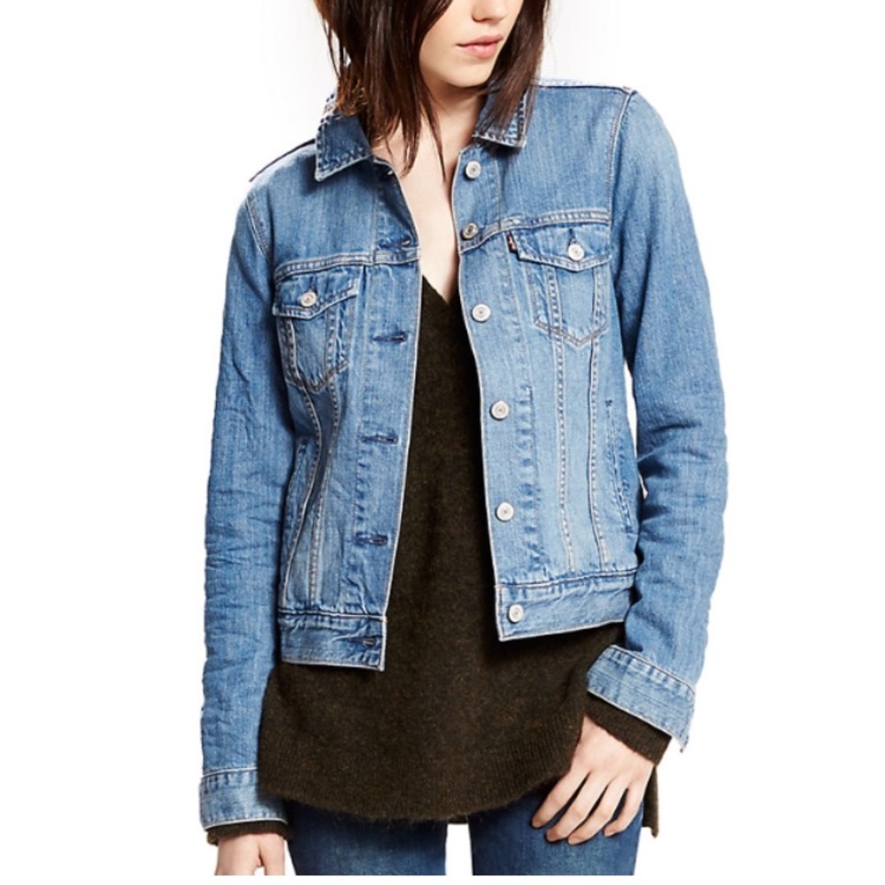Cropped jean jacket - Picture 5 of 5