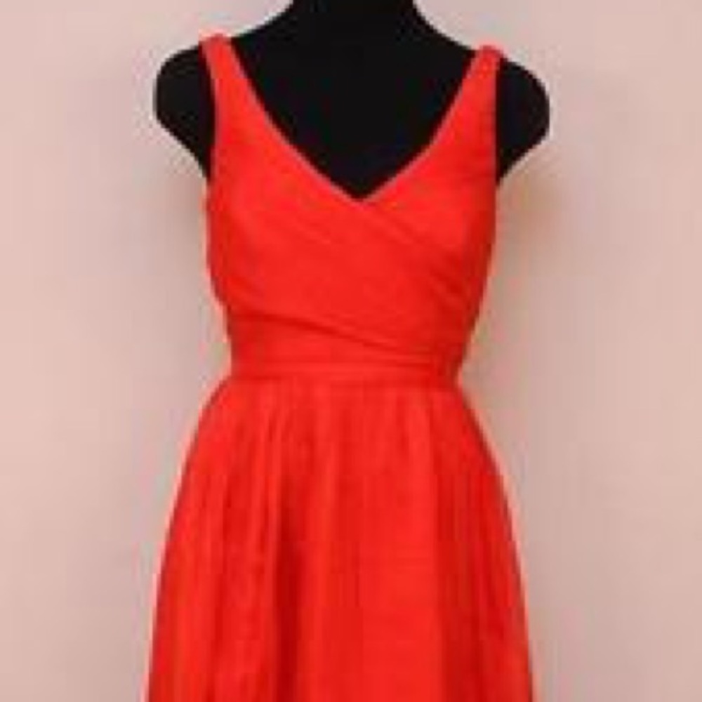 J Crew Heidi dress in poppy