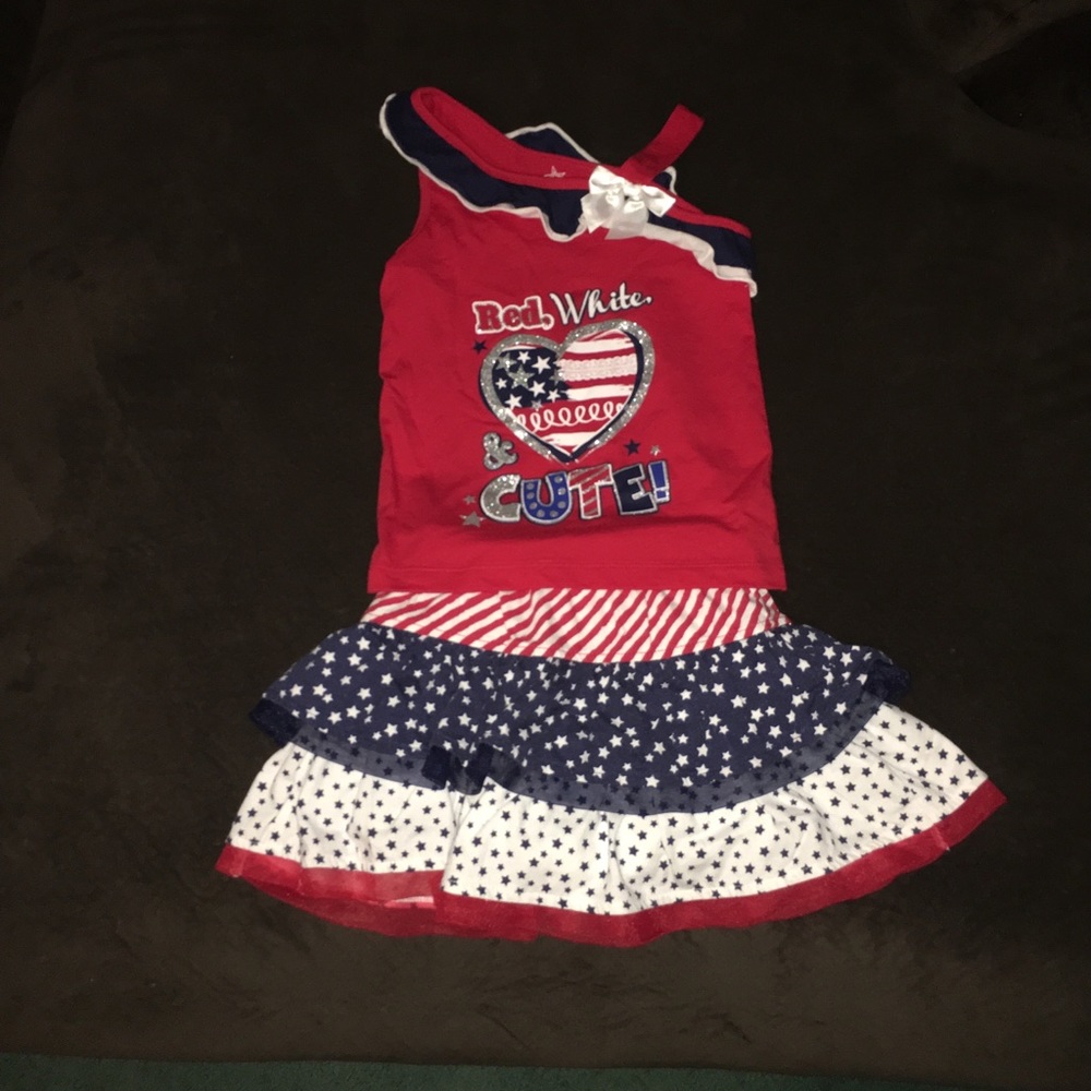 Girls 4th of July Outfit
