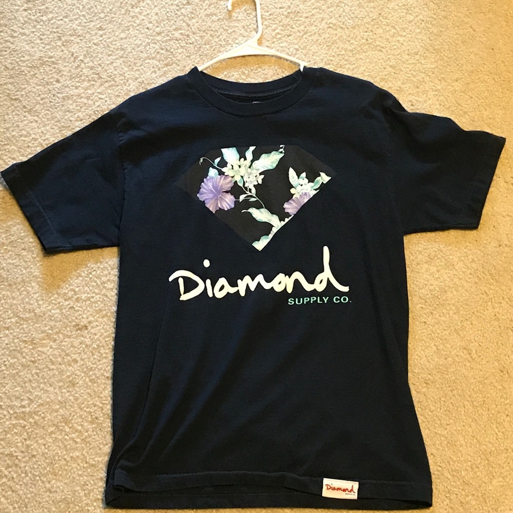 Medium Diamond Supply Co shirtsleeve tee