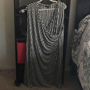 Black and white Plus Size Ralph Lauren Dress