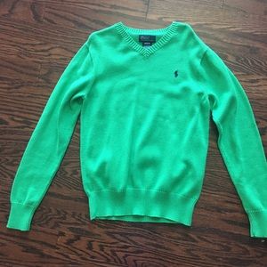 Gorgeous green Polo sweater!