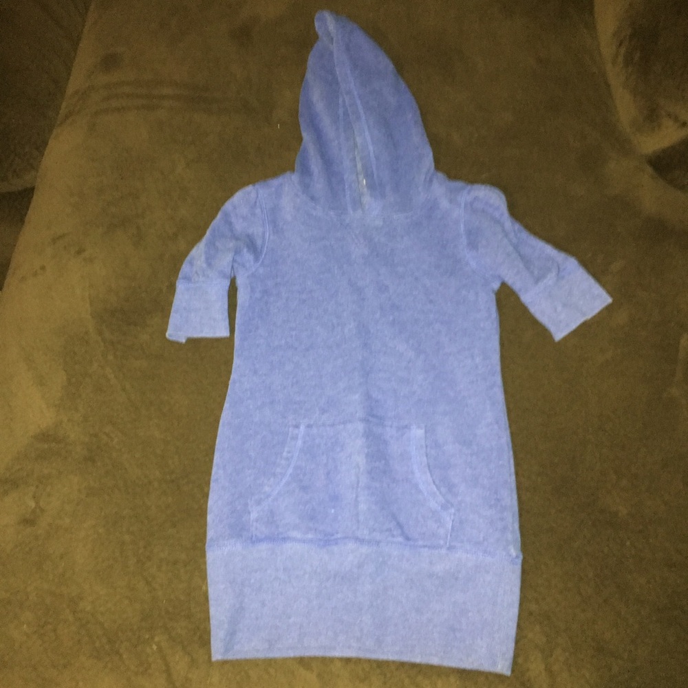 Girls Short Sleeve Sweatshirt Dress