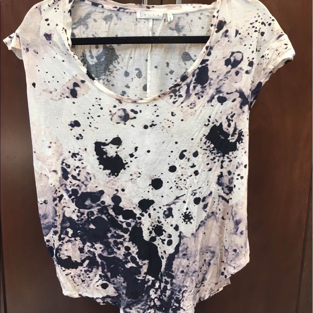 Leith dyed tee shirt