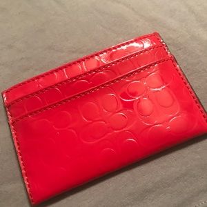 Coach Card Holder