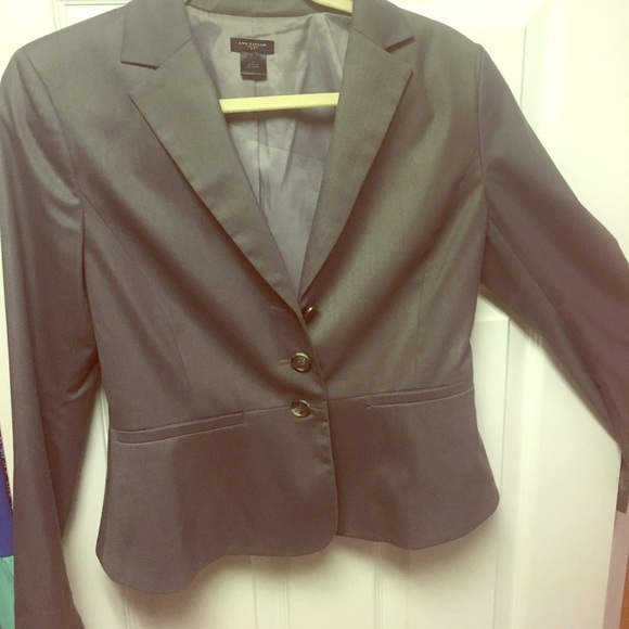Ann Taylor Jackets & Blazers - Ann Taylor Charcoal Blazer Ann Taylor Jackets & Blazers - Ann Taylor Charcoal Blazer