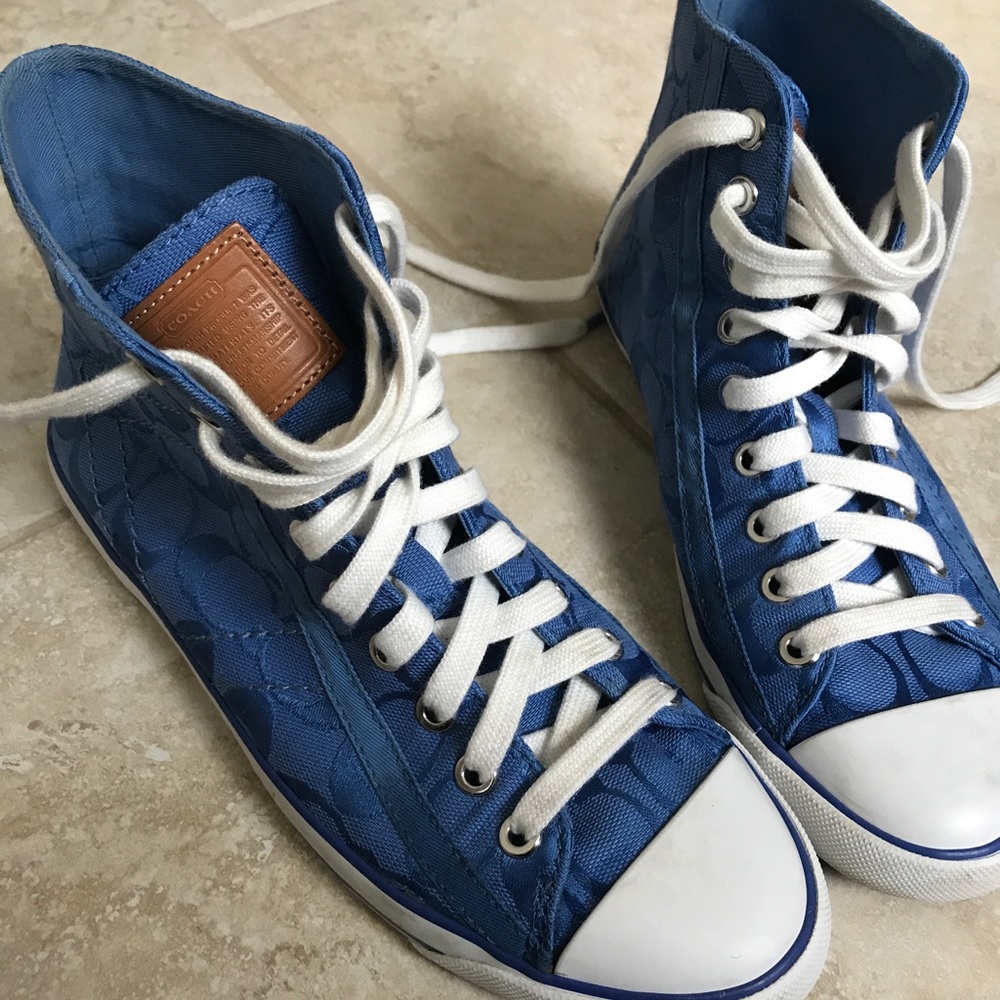 Authentic Coach High Top Converse