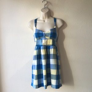 Abercrombie & Fitch plaid mini dress