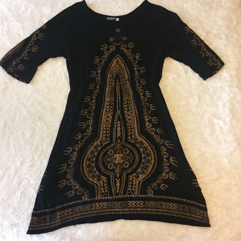 Earthbound asymmetrical dress size small