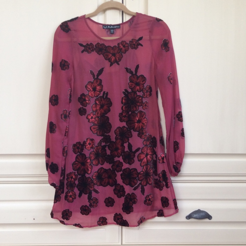 For Love & Lemons floral dress