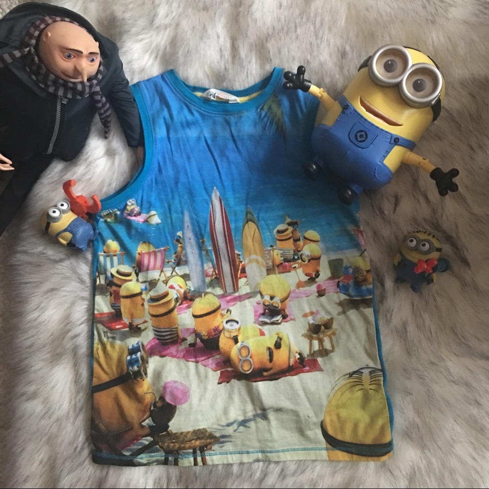 H&M Despicable Me Minions tank top