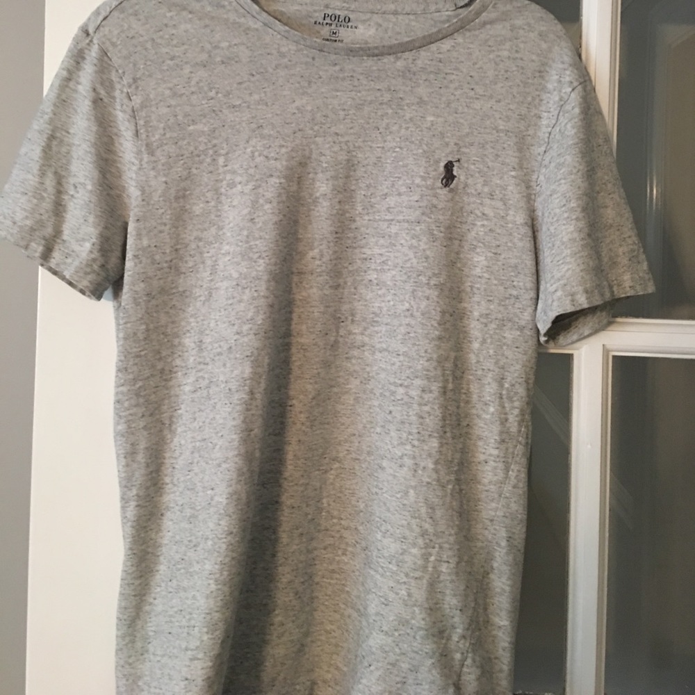 Grey polo T