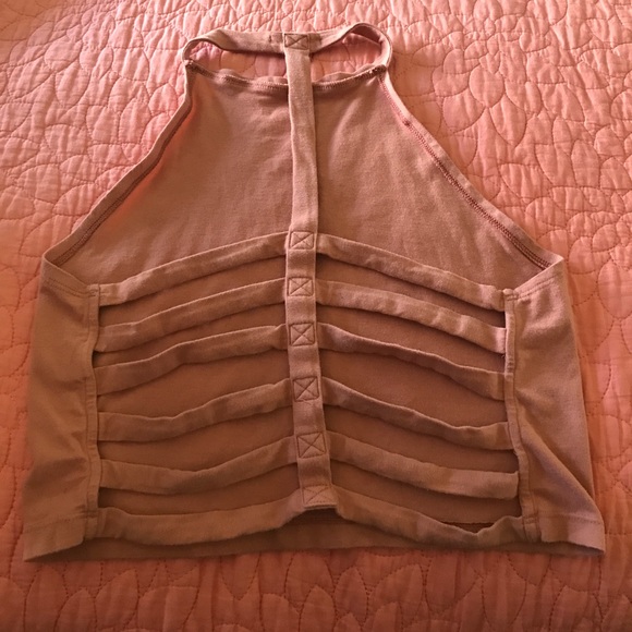 Pink crop top - Picture 1 of 3