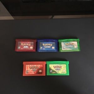 Pokemon GBA bundle