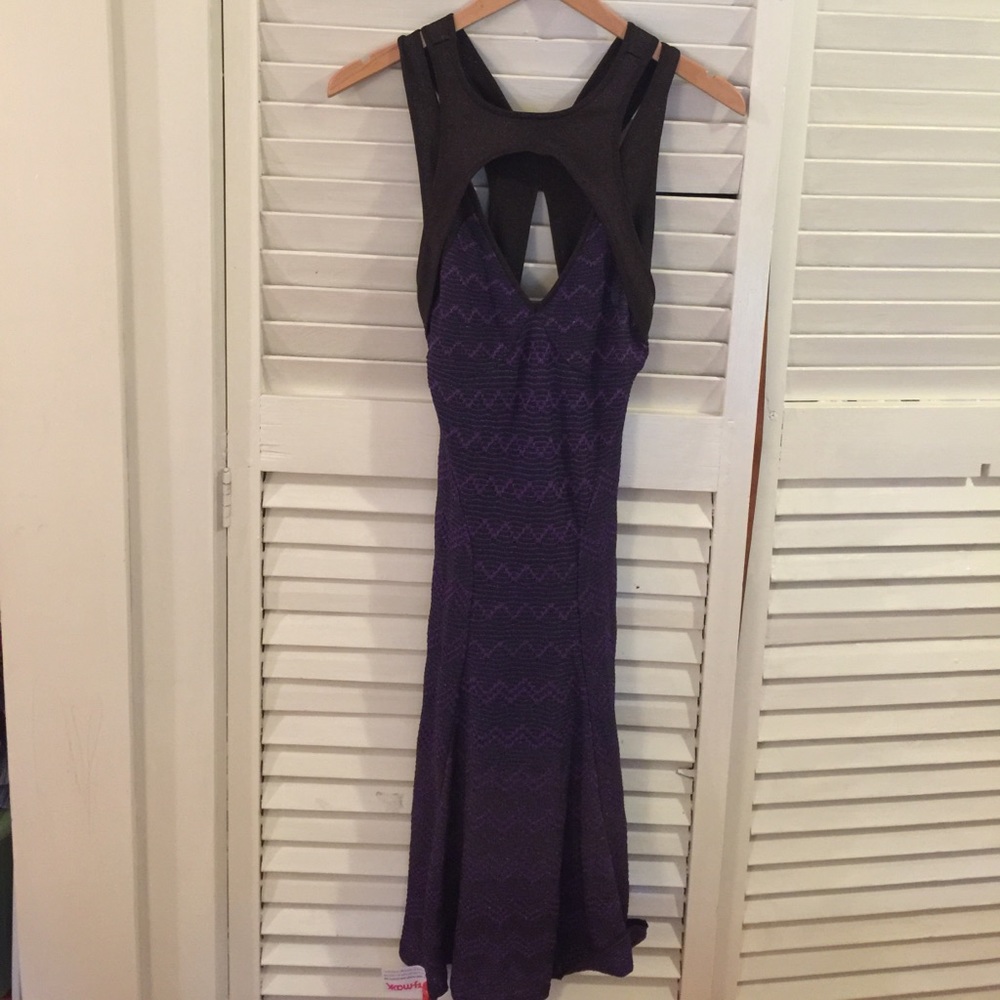 Missoni New! Purple pattern dress size 40(US4)