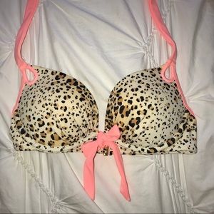 Victoria's Secret Leopard Bikini Top