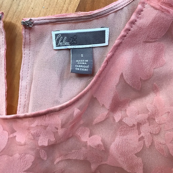 Chelsea28 Pink Floral Top - Picture 3 of 6