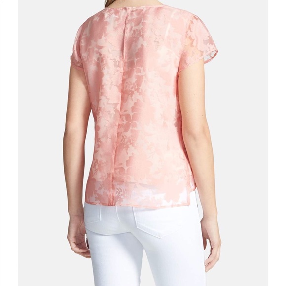 Chelsea28 Pink Floral Top - Picture 5 of 6